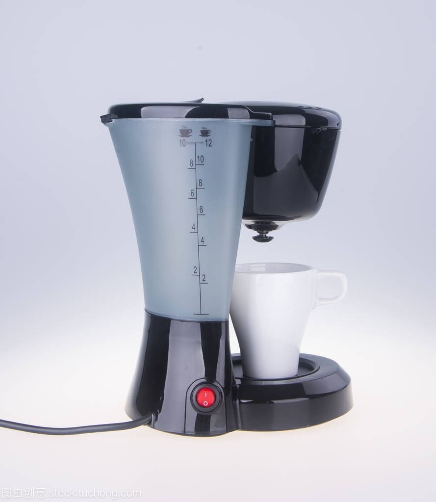 咖啡机。咖啡机的背景