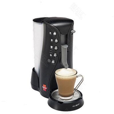 一杯咖啡和咖啡机